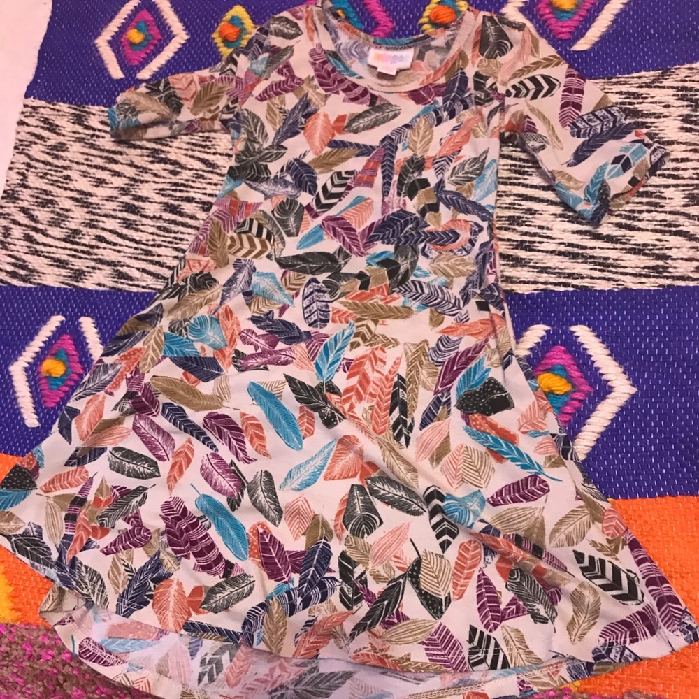 Lularoe Adeline girls dress